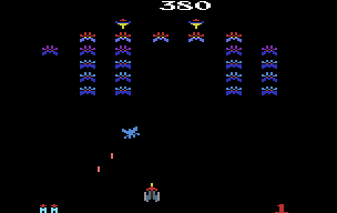 Atari 2600 VCS - Galaxian hack